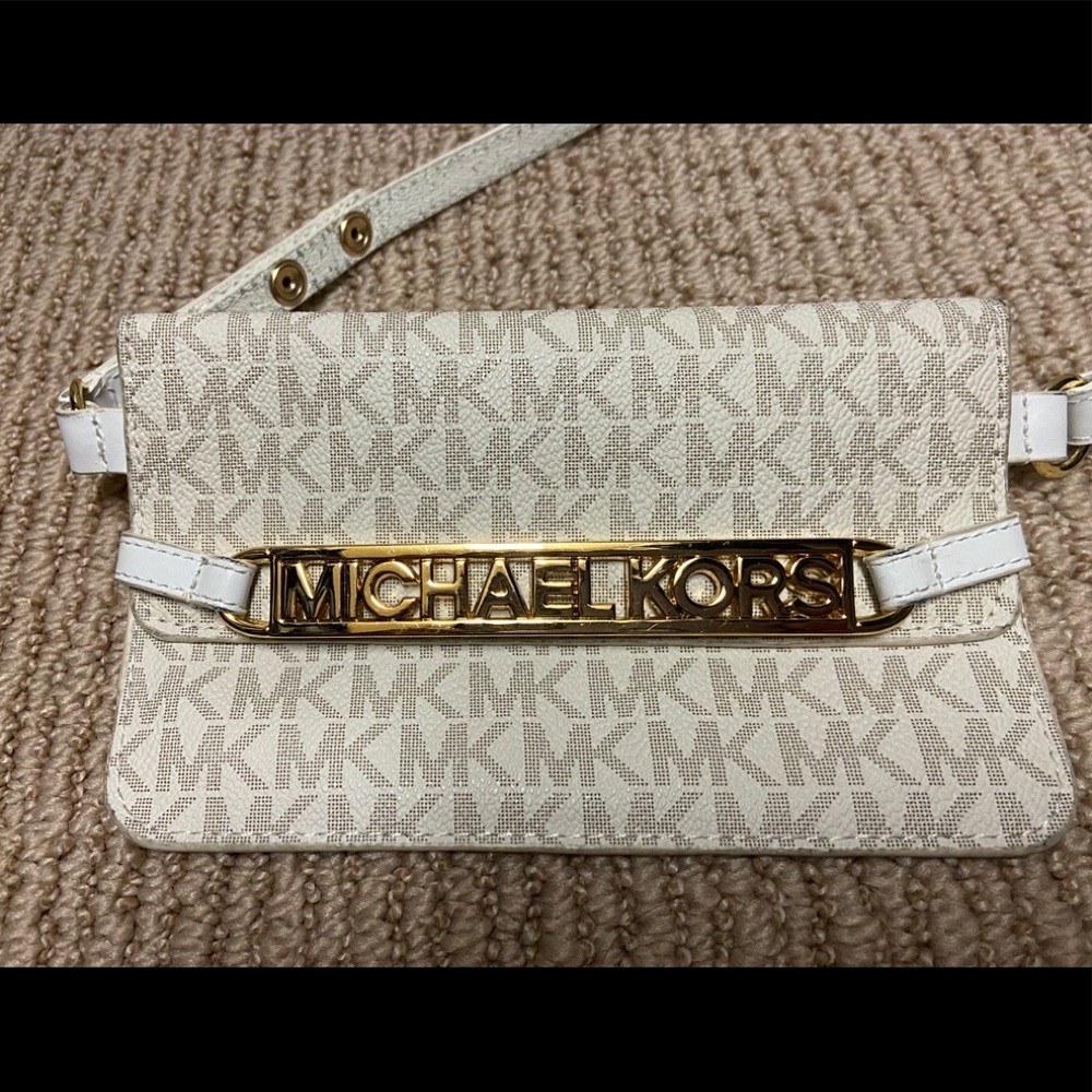 Michael Kors logo fanny pack